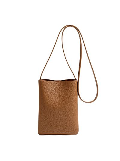 Minimalism PU leather simple ladies phone sling bag mini cross body bag