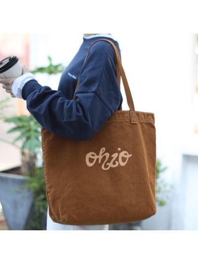 Print Comfortable Canvas Tote Fabric Bag