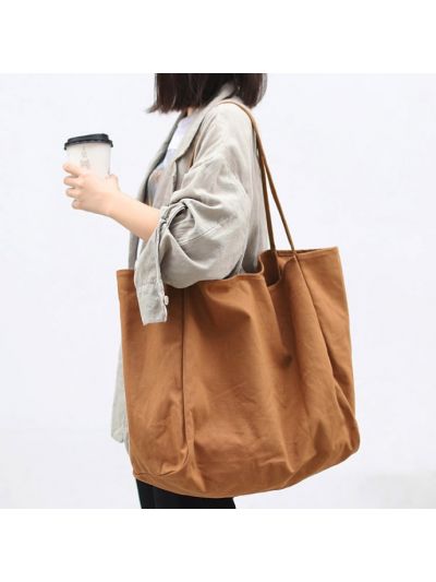 Minimalism Fashion Large Canvas Tote Fabric Tote Cloth Handbags