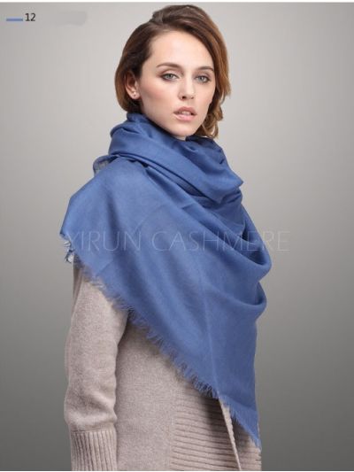 Fine thin 100%Pure wool Scarf-SWW705-12