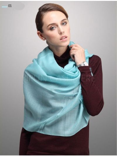 Fine thin 100%Pure wool Scarf-SWW705-1