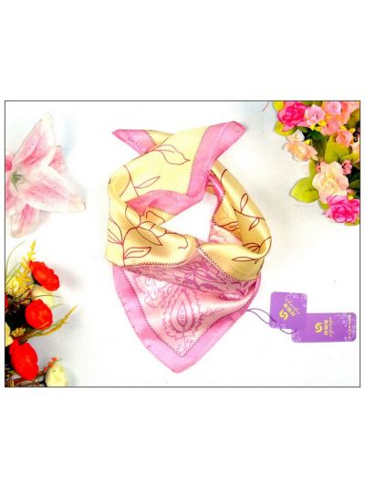 Romantic Small Square Silk Scarf 33102