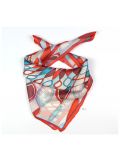 Geometry Small Square Silk Scarf 33145