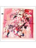 Digital Print Small Square Silk Scarf 79018
