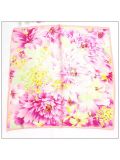 Digital Print Small Square Silk Scarf 79024