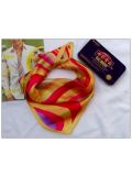 Geometry Small Square Silk Scarf 33005
