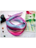 Stripes Small Square Silk Scarf 33029
