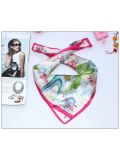 Butterfly Small Square Silk Scarf 33042