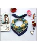 Geometry Small Square Silk Scarf 33044