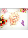 Flower Print Small Square Silk Scarf 33081