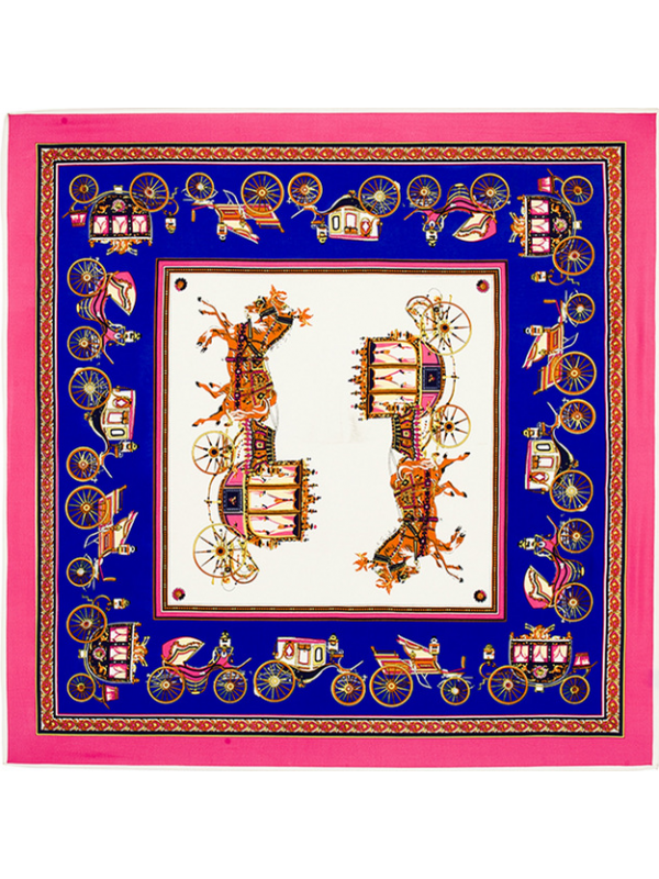 Life Green-0042 Twill Silk & Polyester Scarf Kerchief