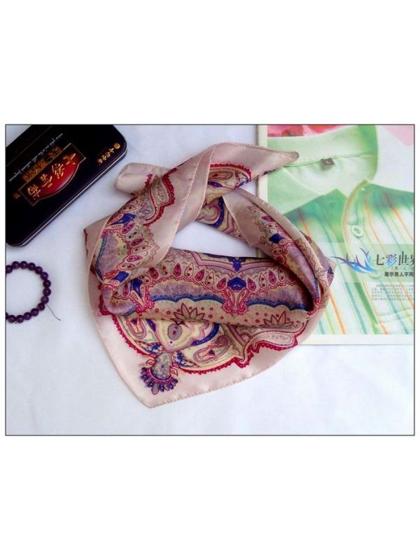 Bohemia Small Square Silk Scarf 33013