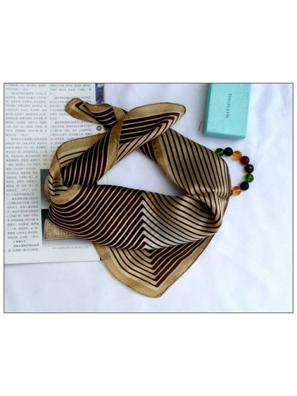 Geometry Small Square Silk Scarf 33024