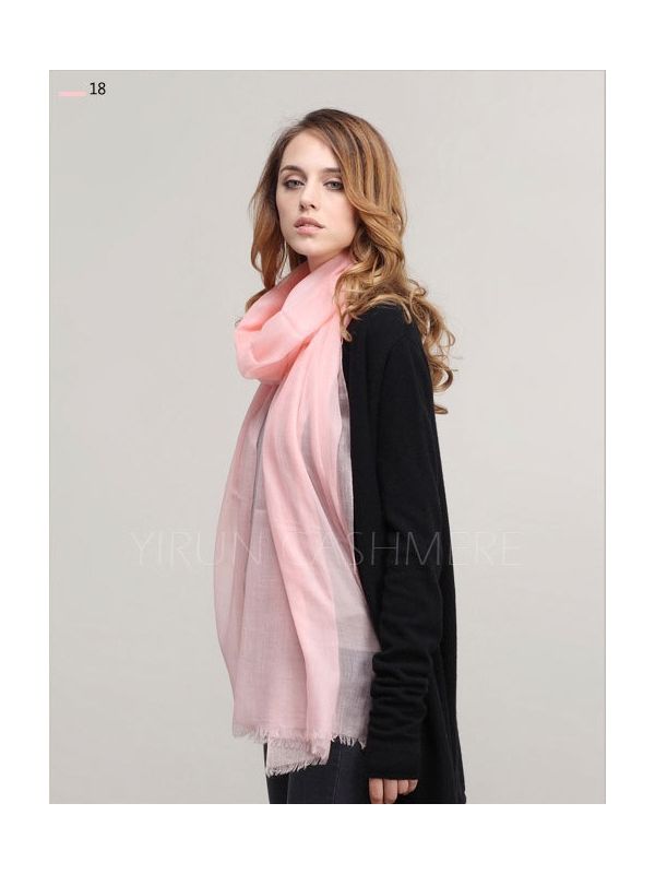 Inner Mongolia Super Soft 300NM 100%Pure cashmere women Scarf-C11018Y-18