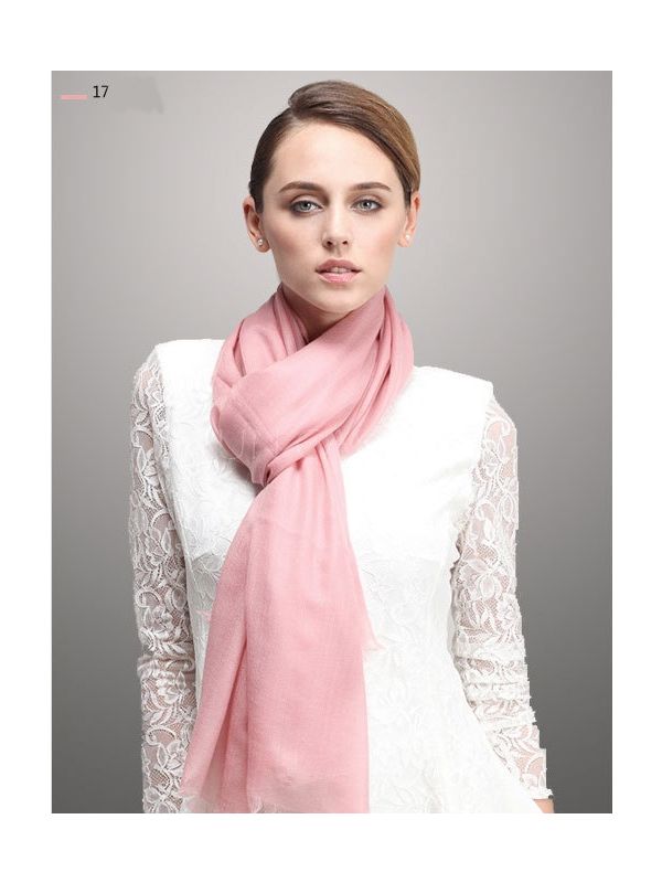 Fine thin 100%Pure wool Scarf-SWW705-17
