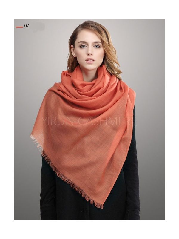 Fine thin 100%Pure wool Scarf-SWW705-7