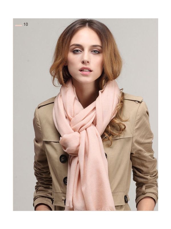 Twill 100%Pure wool Scarf-SWW707-10