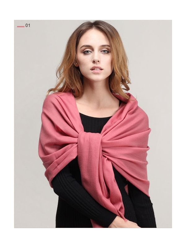 Twill 100%Pure wool Scarf-SWW707-1
