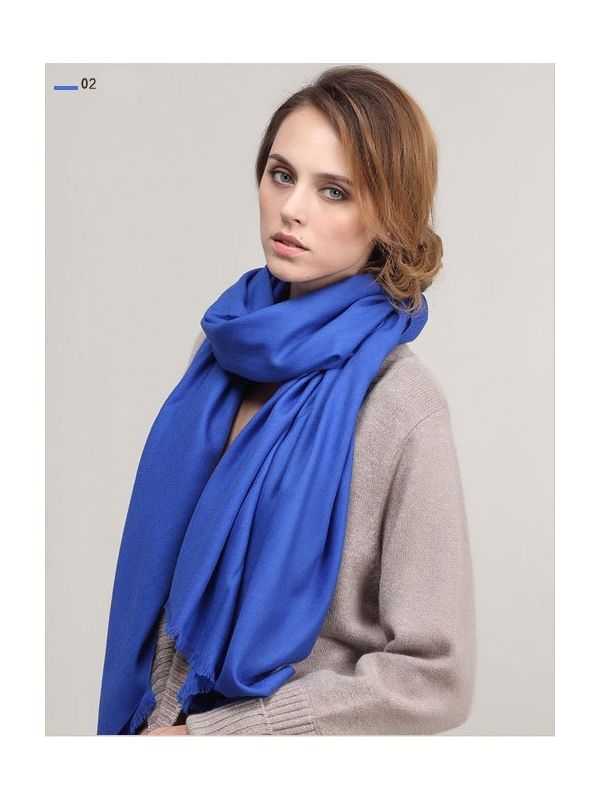 Twill 100%Pure wool Scarf-SWW707-2