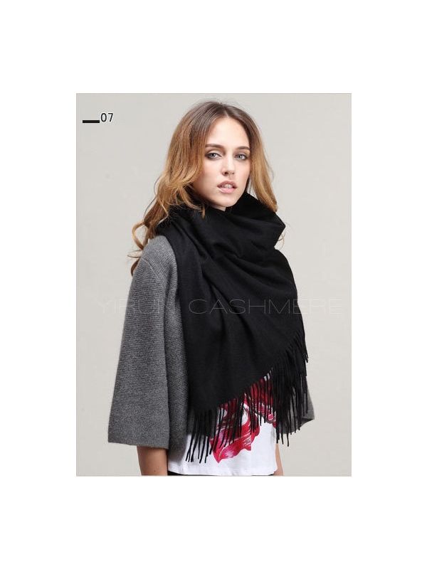Fashion thickening 100%Pure wool Scarf-SWW813-7