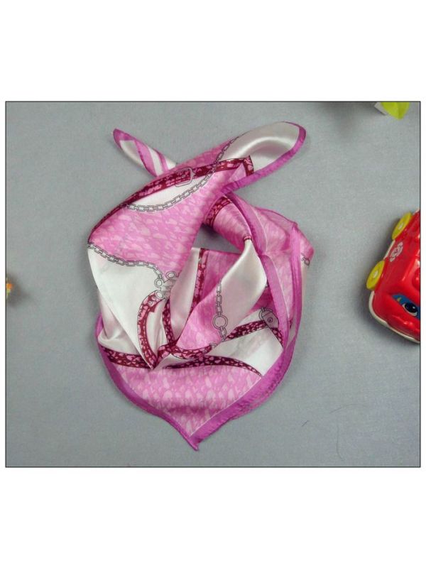 Chains Small Square Silk Scarf 33114