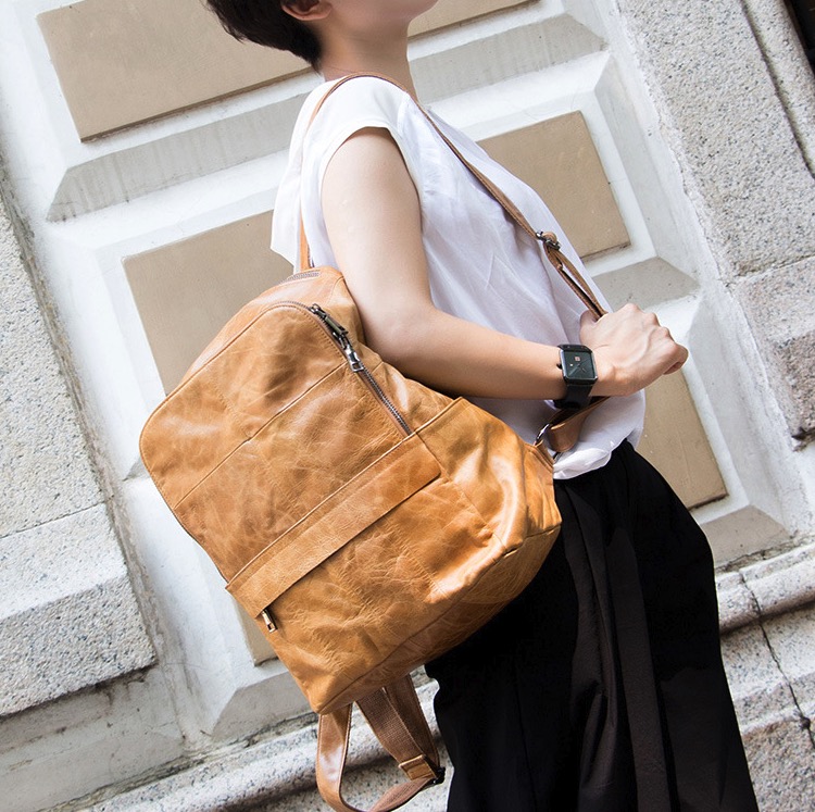 wholesale leather backpack